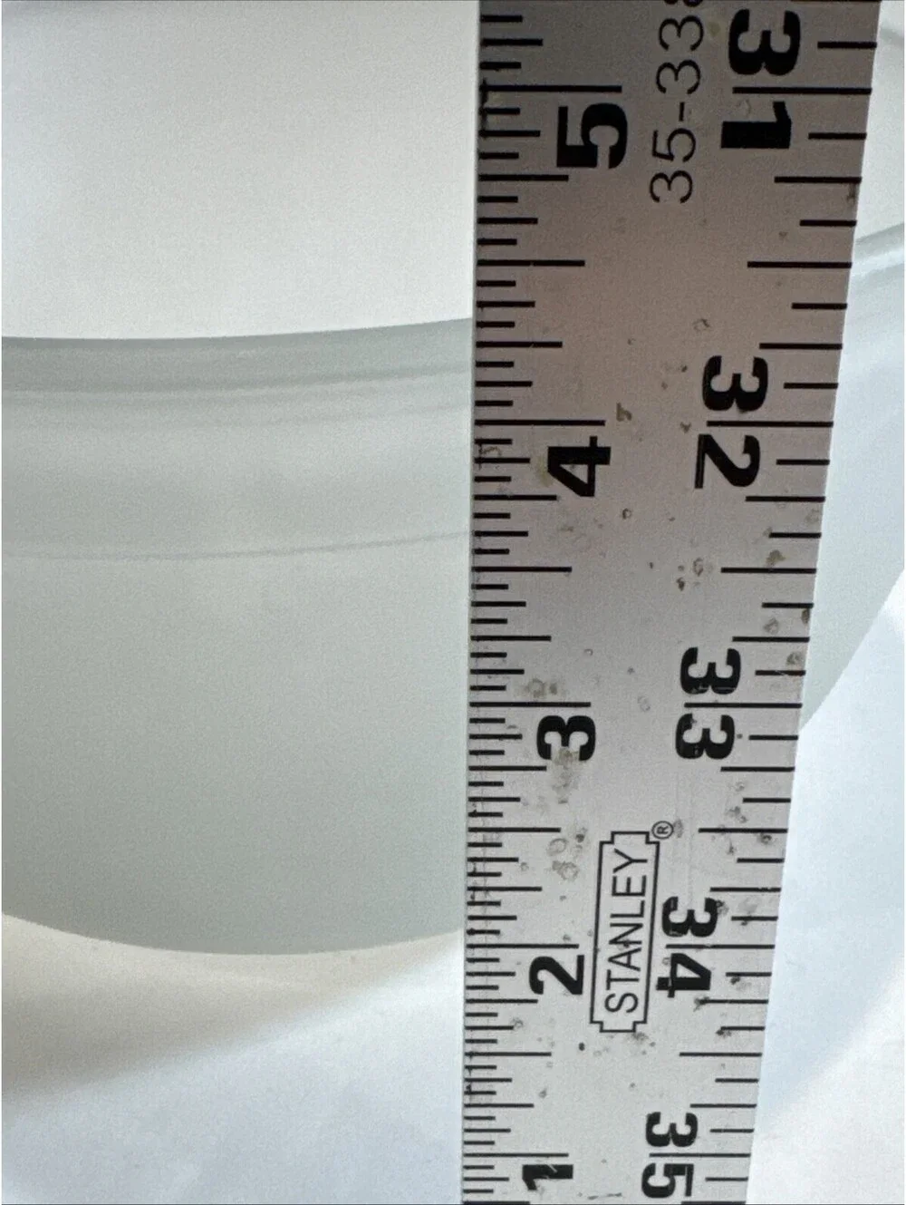 ANCHOR HOCKING Vintage Frosted Clear  Set of 3 Nesting Mixing Bowls Stacking